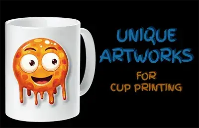 obras de arte únicas para impresión en tazas