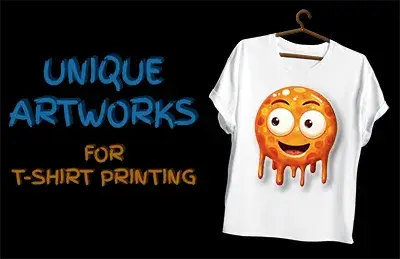 obras de arte únicas para impresión en camisetas