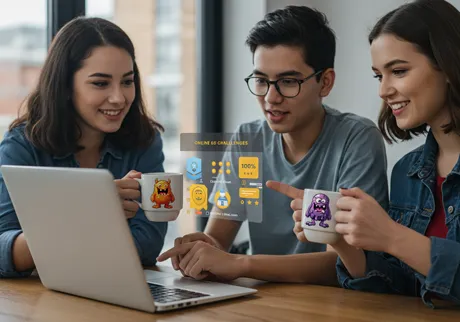 Equipos para desafíos en línea