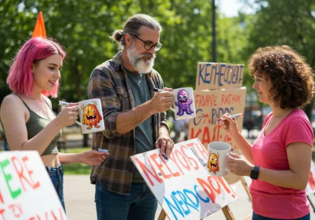 Equipos de manifestaciones y acciones cívicas