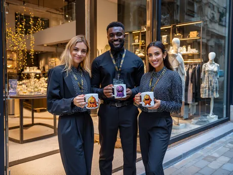 Personal de tiendas y cafeterías